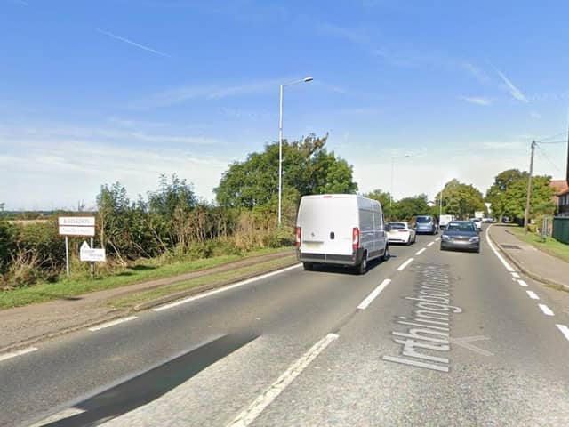 Irthlingborough road, Finedon /Google