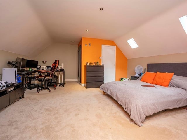 The detached family home is in a "sought after" location.