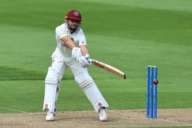 Ricardo Vasconcelos scored 71 for Northants against Kent