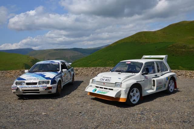 Rally cxars driven by Ayrton Senna will be on show at the Silverstone Festival