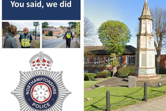 Police have given an update on their local priorities in East Northamptonshire over the past six months