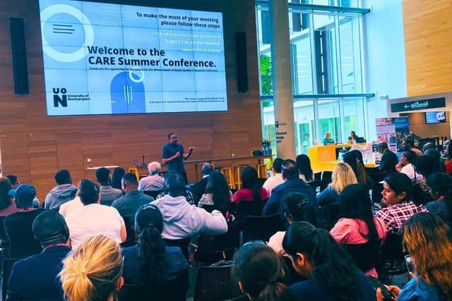 A scene from the 2024 CARE Conference