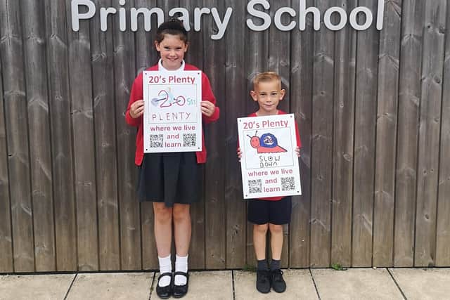 The winners of the poster competition