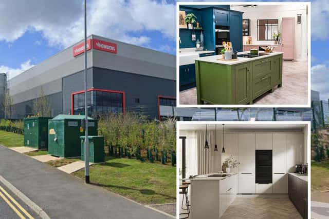 Howdens has depots across the UK, including its Expo Showroom in Raunds