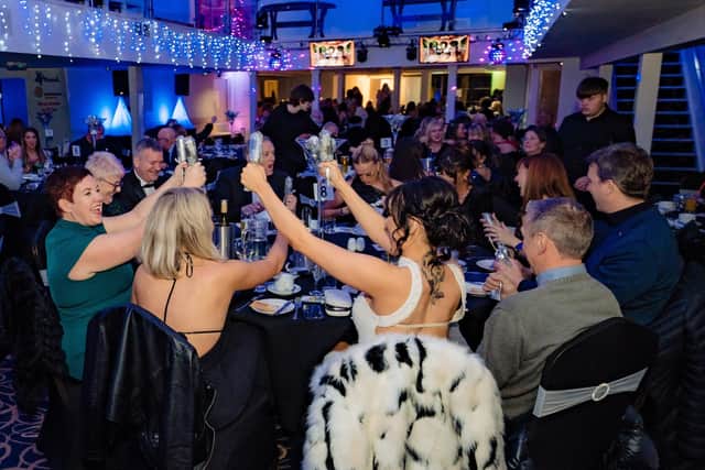 The Vegas-themed party raised more than £2,000. Credit: Prime Focus Photography