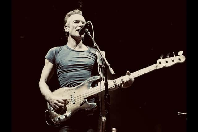 Sting will play at headline gig at Bedford Park next year. Photo Martin Kierszenbaum.