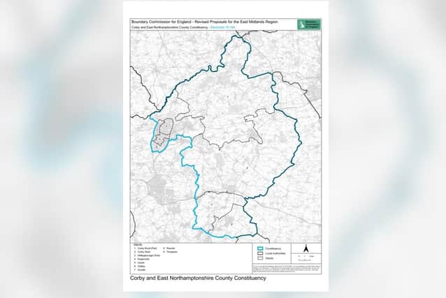 The Boundary Commission for England - Revised Proposals for the East Midlands Region
Corby and East Northamptonshire Constituency