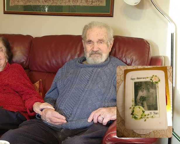 Doreen (90) and Brian (92) will have been married for 70 years on March 20