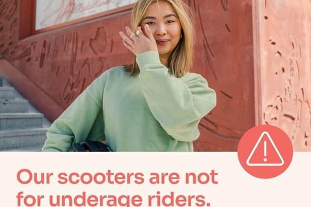 Police are cracking down on underage Voi riders.