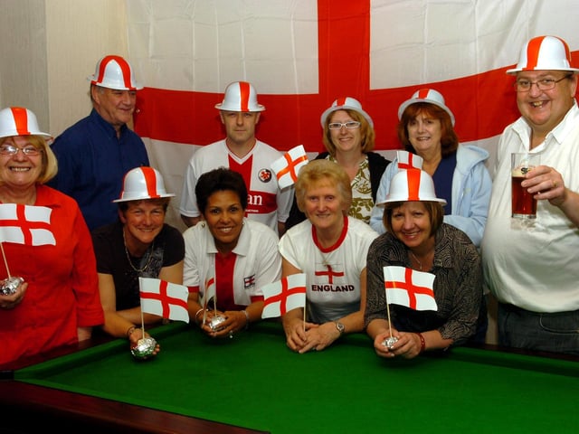 Burton Latimer community centre St Georges Day Party. April 2009