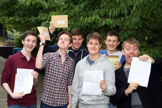 Take a look back at students in Kettering, Corby, Rushden, Wollaston and Wellingborough receiving those all-important results.