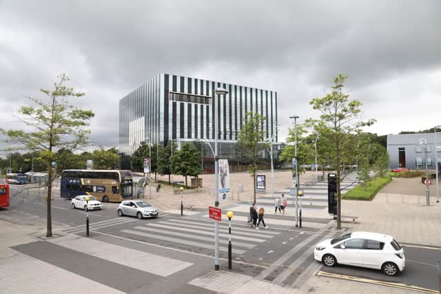 Corby Cube. File picture.