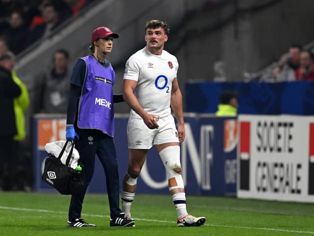 George Furbank was forced off against France (photo by Shaun Botterill/Getty Images)