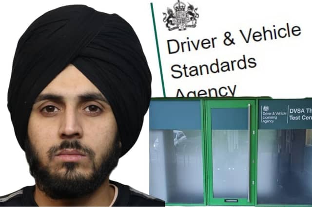 Aaron Kumar, from Cambridge Street, Leicester, is now behind bars after taking fake driving tests. Image: NW