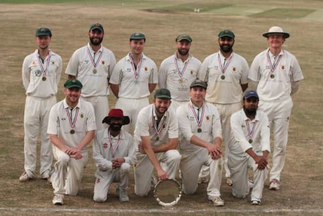 Great Houghton show off the silverware after they won two games on Finals Day to clinch the Hevey T20 Plate
