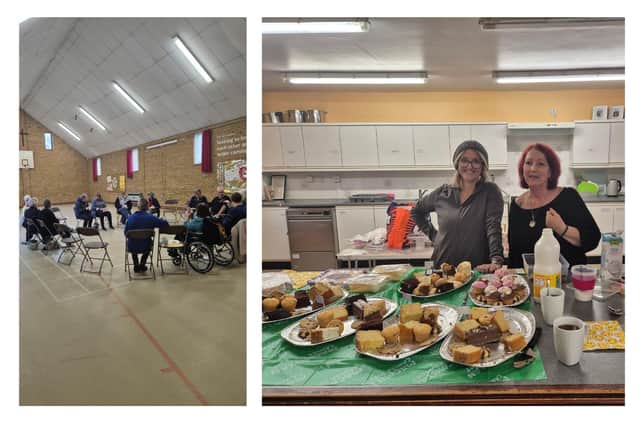 The coffee morning took place at the Wesleyan Chapel in Queen Street, Rushden