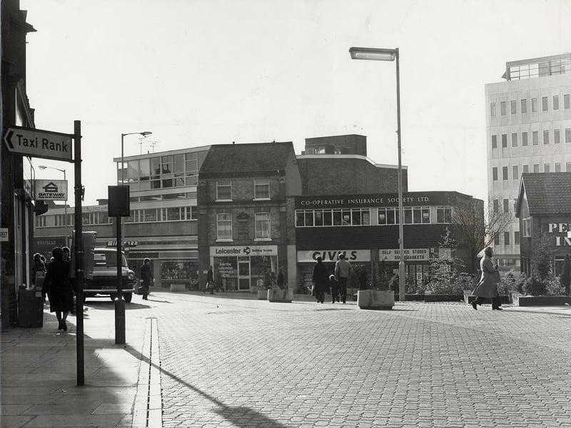 Gold Street, with the Peacock Inn just visible on the far right.