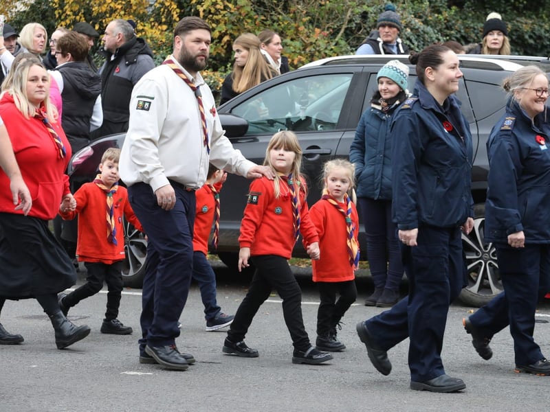 Corby Remembrance Sunday service