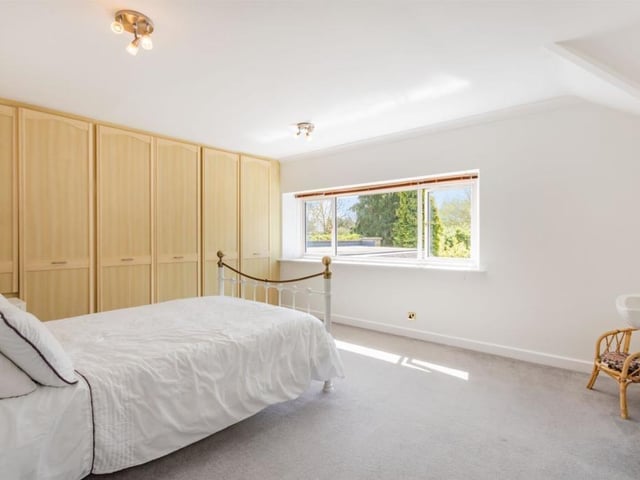 The property has plenty of entertaining space, plus traditional features throughout.