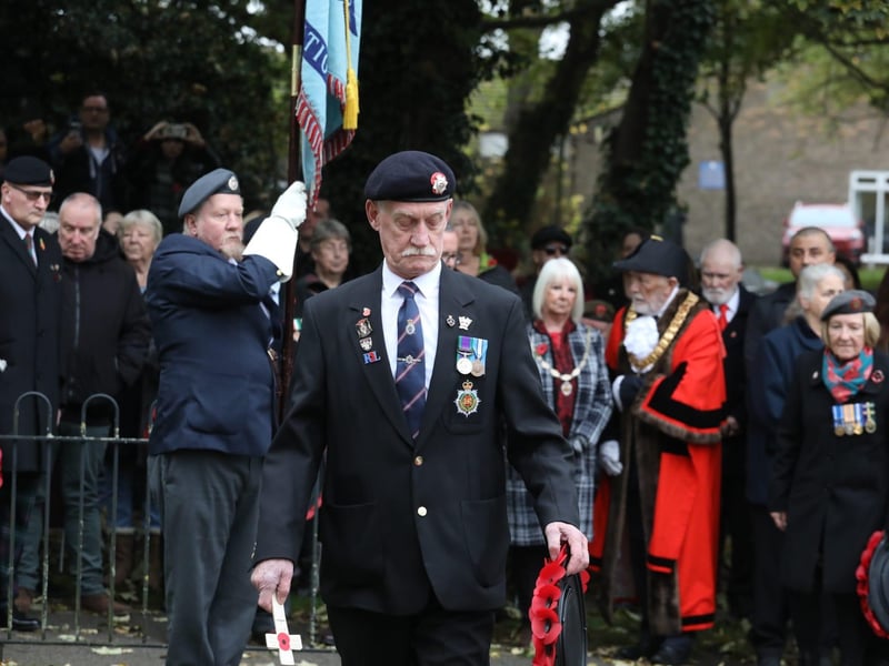 Corby Remembrance Sunday service