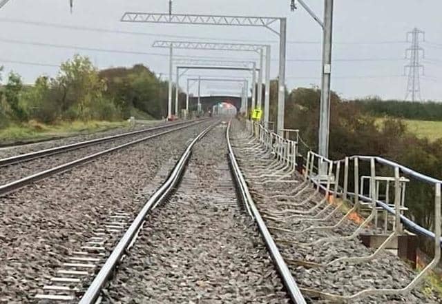 The track between Kettering and Market Harborough needs urgent repairs