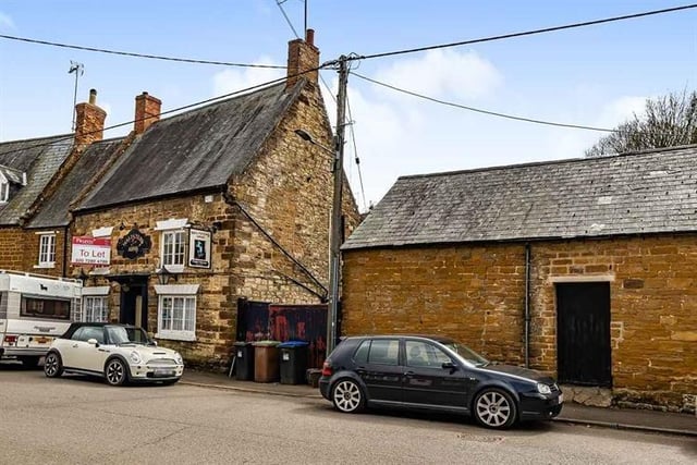 This village pub boasts a large beer garden and outbuilding, potential for alternative use (STPP), substantial two storey accommodation and it is Grade II listed.
The pub sits on 0.4 acres of land. 
Asking price: £345,000.