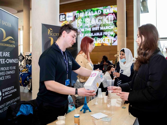 Pupils from around the county immerse themselves in the world of science, technology, engineering, arts and maths at the University of Northampton on Tuesday, March 29.