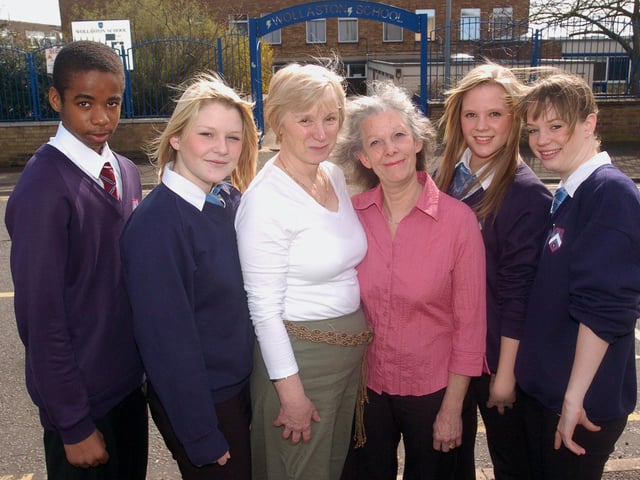 Wollaston - retirement Janet Knight and Maureen Hughes 2006