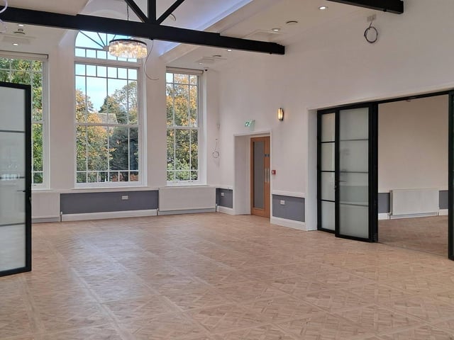 Swanspool Pavilion in Wellingborough is given an art-deco makeover ahead of its reopening next month