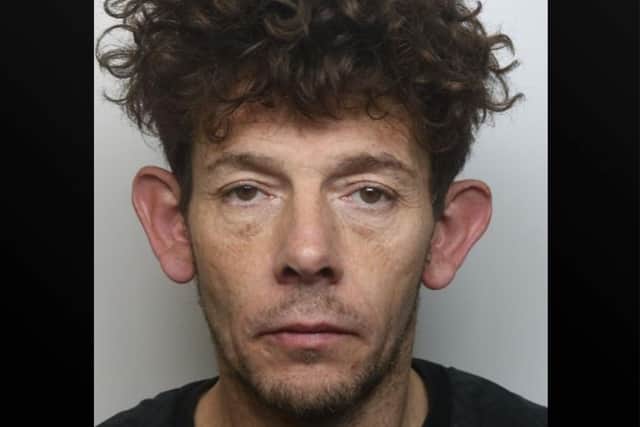 Police chased down Anthony Lake in Northampton town centre after identifying him as the burglar who broke into a house in the town before Christmas 2021.