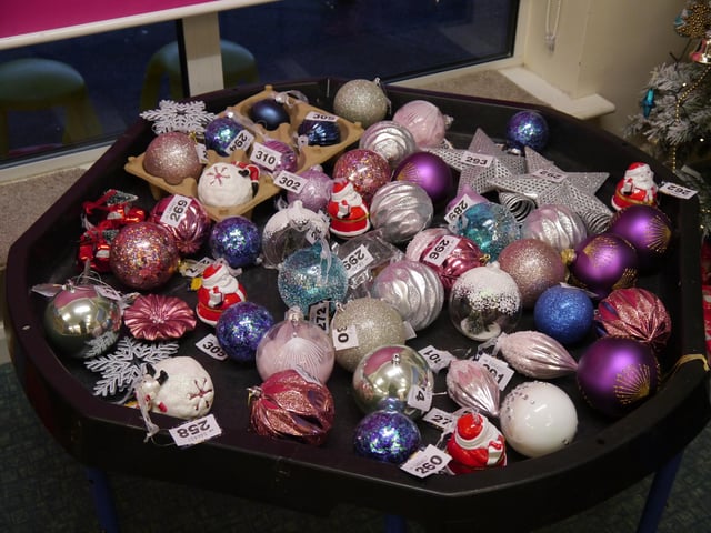 Some of the items donated to Diamond Preschool