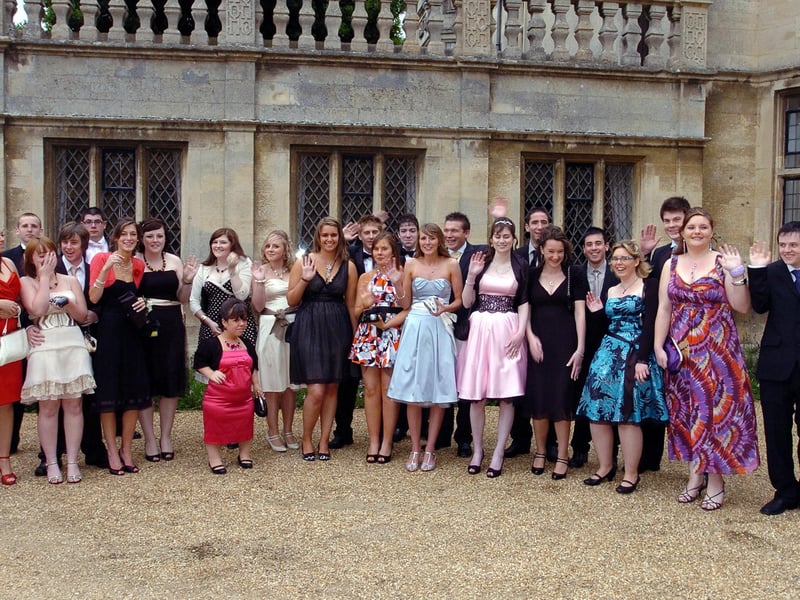 The prom at Rushton Hall, 2008