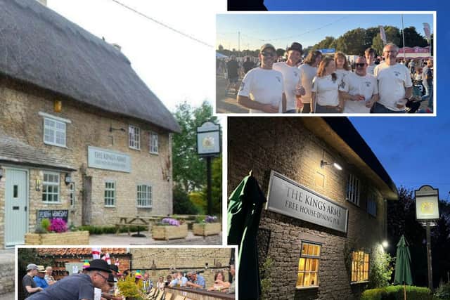 Film stars Jim Broadbent and Anson Boon have joined a growing number of national celebrities calling for help to rescue the King's Arms in Polebrook