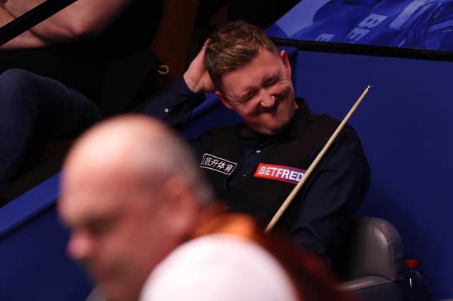 Kyren Wilson's frustration was clear to see as his Betfred World Championship hopes were ended in a second-round loss to Stuart Bingham