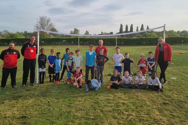 Sessions take place in Grange Pocket Park off Charlotte Road