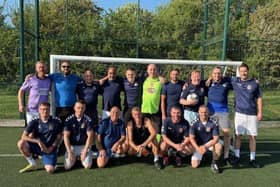 The Rushden team held a charity football match to celebrate a year of fundraising