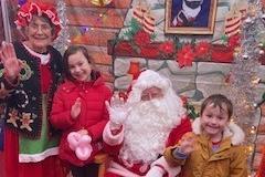 Rushden town centre light switch-on event 2023