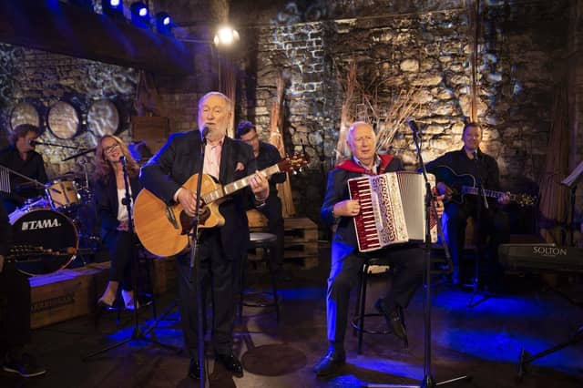 Trionagh Allen, Tony Allen, Mick Foster and Brian Megahey: Foster and Allen celebrate 50 years
