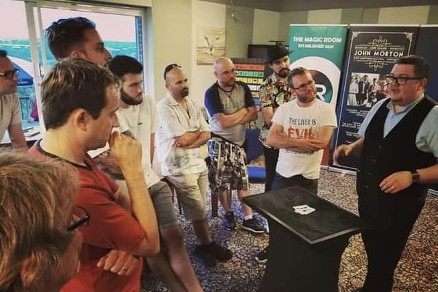 The Magic Room offers lectures, support, and encouragement to people who want to engage in the art of performing.