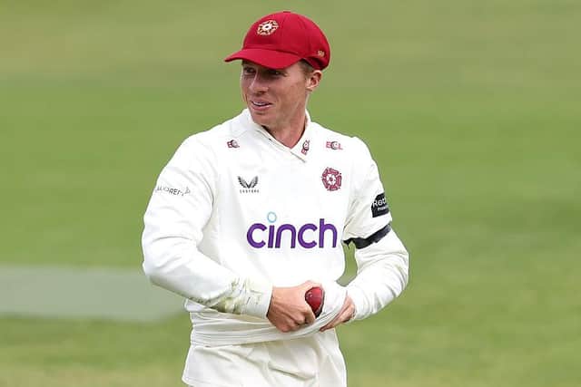 Nathan McSweeney will be back playing for Northants in 2027