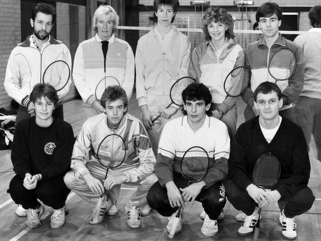 1986 BADMINTON TEAM