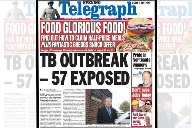 There was a previous outbreak in Corby 15 years ago when 57 people were found to have latent TB. Image: ET