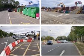 The four household waste recycling centres in North Northamptonshire. Image: NNC / National World