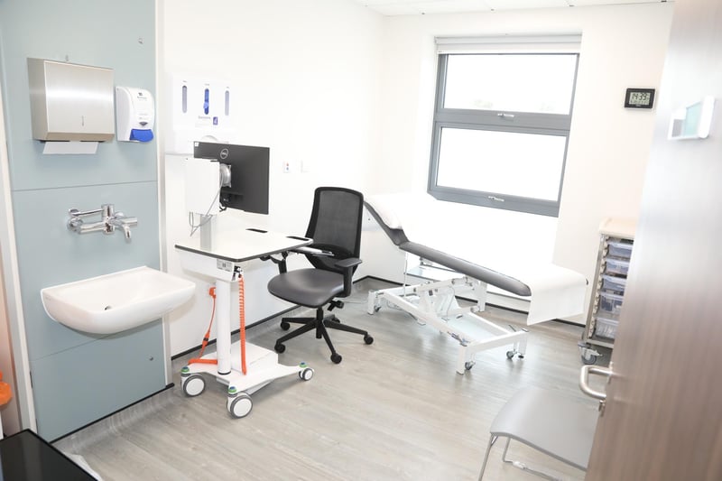 There are a suite of consulting rooms  - a look behind the scenes of the £21.98m Glendon Wood Hospital near Kettering