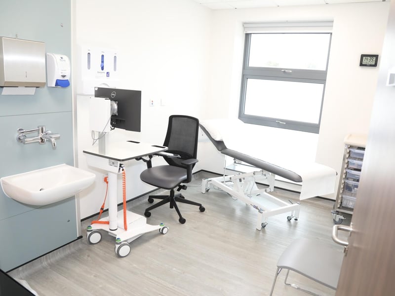There are a suite of consulting rooms - a look behind the scenes of the £21.98m Glendon Wood Hospital near Kettering