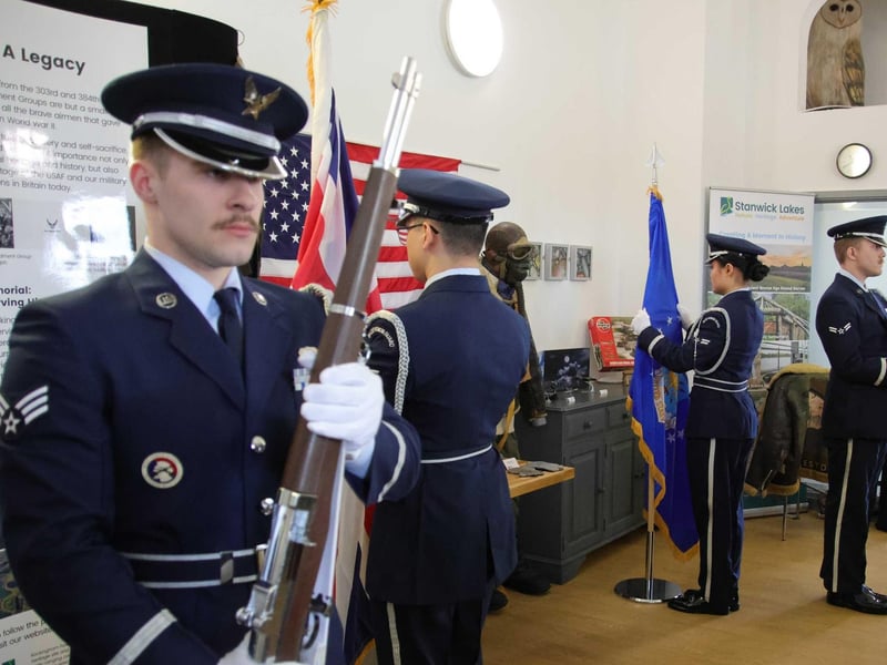 Posting the Colours - US Air Force Honor Guard
