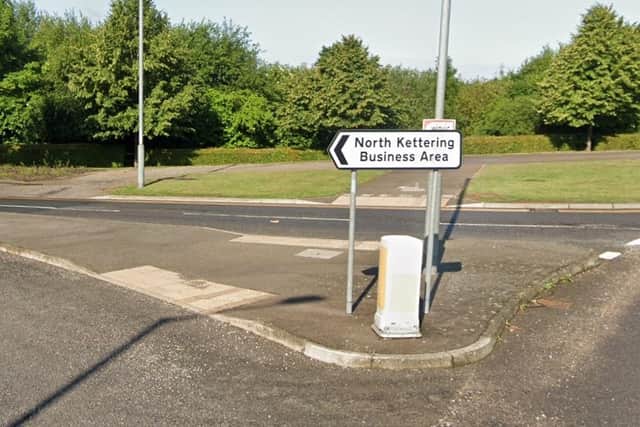 The incident took place on the North Kettering Business Park