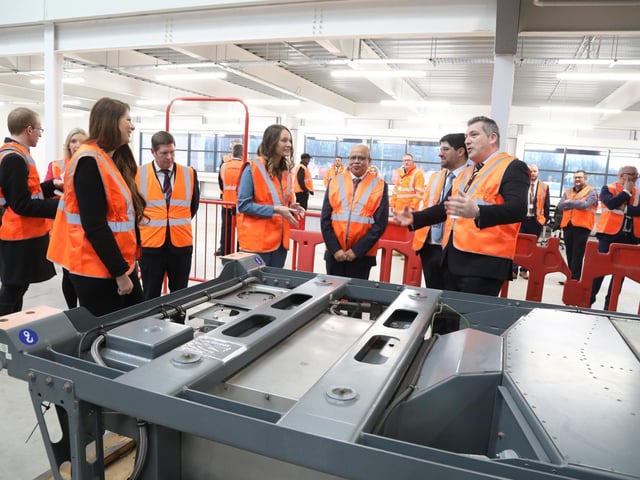 Siemens Mobility - opening of new Kettering facility:£10m investment into Siemens Mobility in Kettering