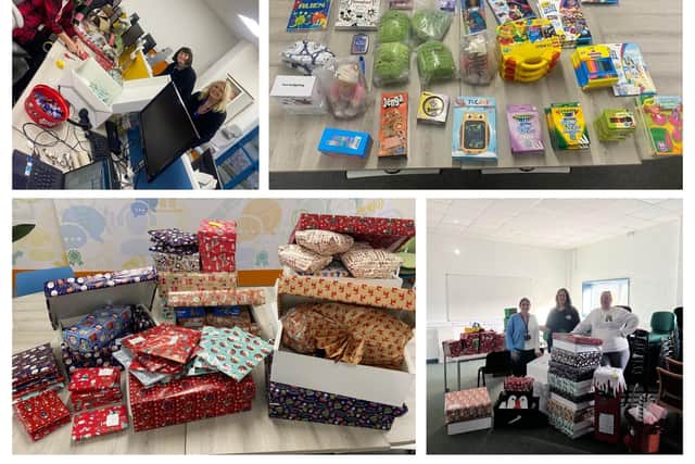 Greatwell Homes staff have donated presents to children living in temporary accommodation over Christmas