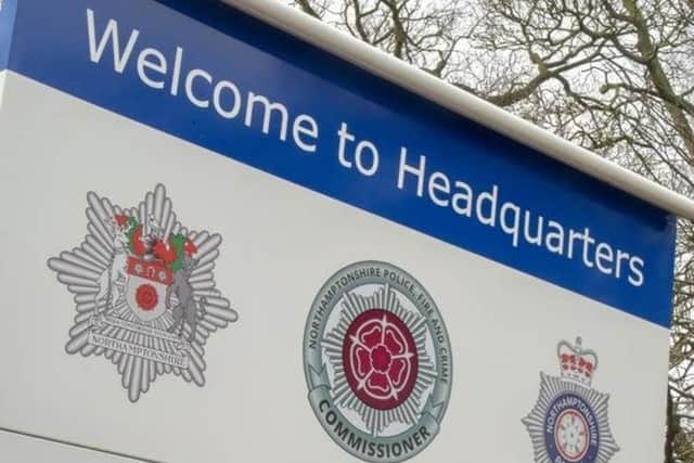 The hearing was held at Northamptonshire Police Headquarters.